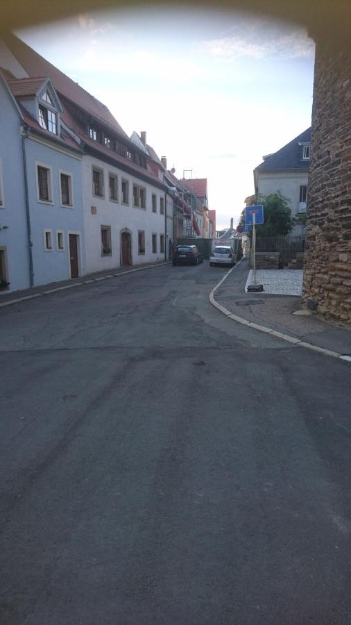 Apartamento Haus Am Donatsturm Freiberg Exterior foto