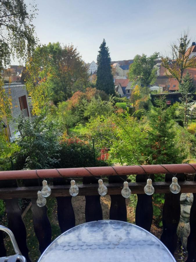 Apartamento Haus Am Donatsturm Freiberg Exterior foto